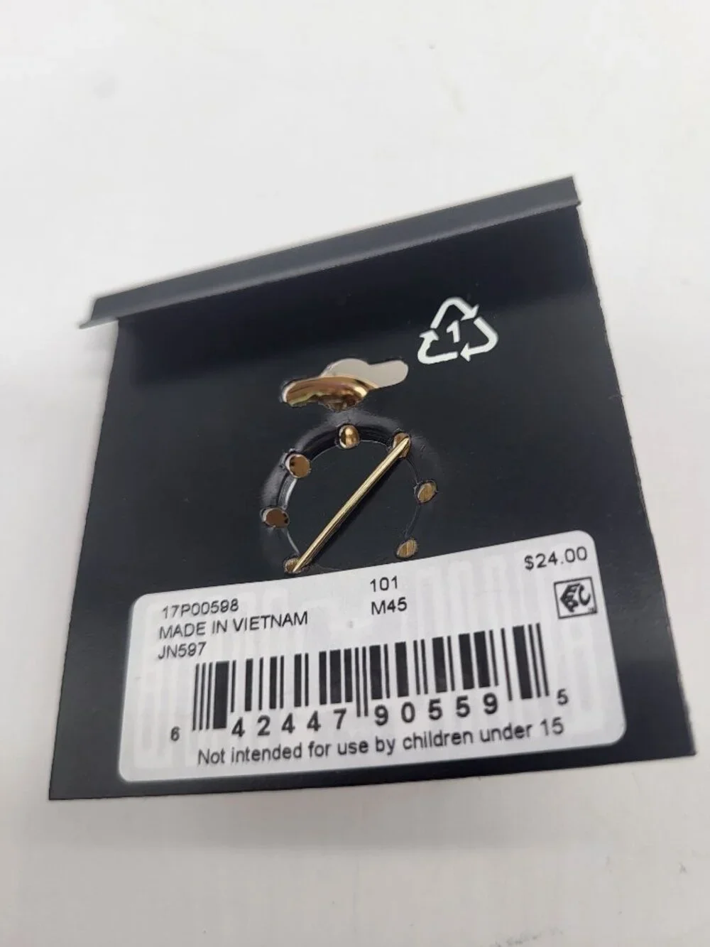 Napier Cowboy Western Boots Enamel Gold Tone Brooch Pin Tassel Country Rodeo - Picture 3 of 5